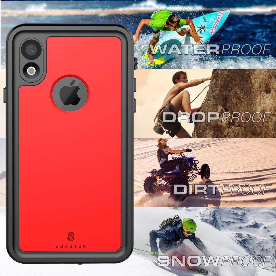 Waterproof Shockproof Case For Apple iPhone XR Xs 11 Pro 12 Pro 13 Pro Max Cover - Image 2 of 4