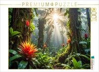 Calvendo Puzzle Jungle Landscape With Bromeliads | 1000 Pieces, Finished Size 25