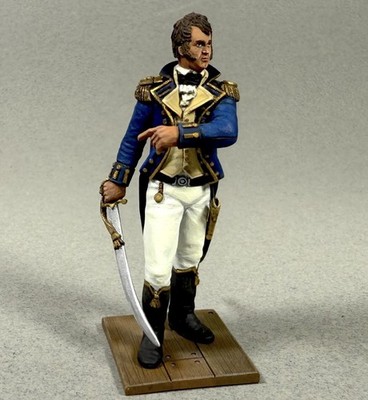 BRITAINS MUSEUM COLLECTION 10218 U.S.N. COMMODORE OLIVER H. PERRY 1813