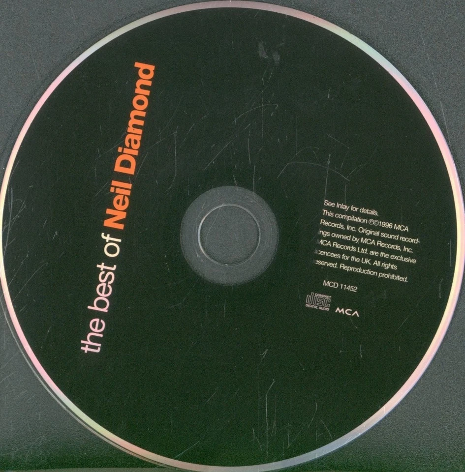 Neil Diamond Best Of CD Europa MCA 1996 MCD11452 - Bild 3 von 3