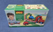 Brio CAR TRANSPORTER SET 33003 2003 / Wooden Railway 17 pieces NIB -RARE-