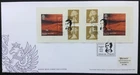 GB 2003 Scotland Self Adhesive Retail Booklet on First Day Cover, Alloway S/H/S