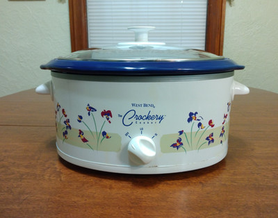 Crock-Pot West Bend 3 Quart Slow Cooker 84293 w/Lid