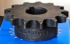 lot of 2 - MARTIN 40BS13 X 3/4 SPROCKET, 3/4 INCH BORE, 13 TEETH