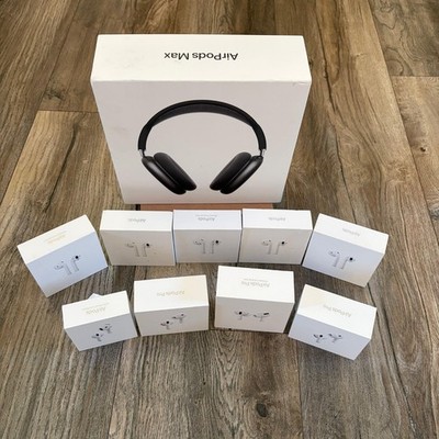 Apple AirPods Max, Max2 NUR LEERKARTON AirPods Pro 3 /4 Original Einzelhandelsverpackung