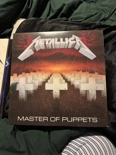 Set of Three Metallica Vinyl Records