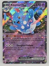 Azumarill ex Holo 084/217 ME: Ascended Heroes Double Rare NM - US Seller