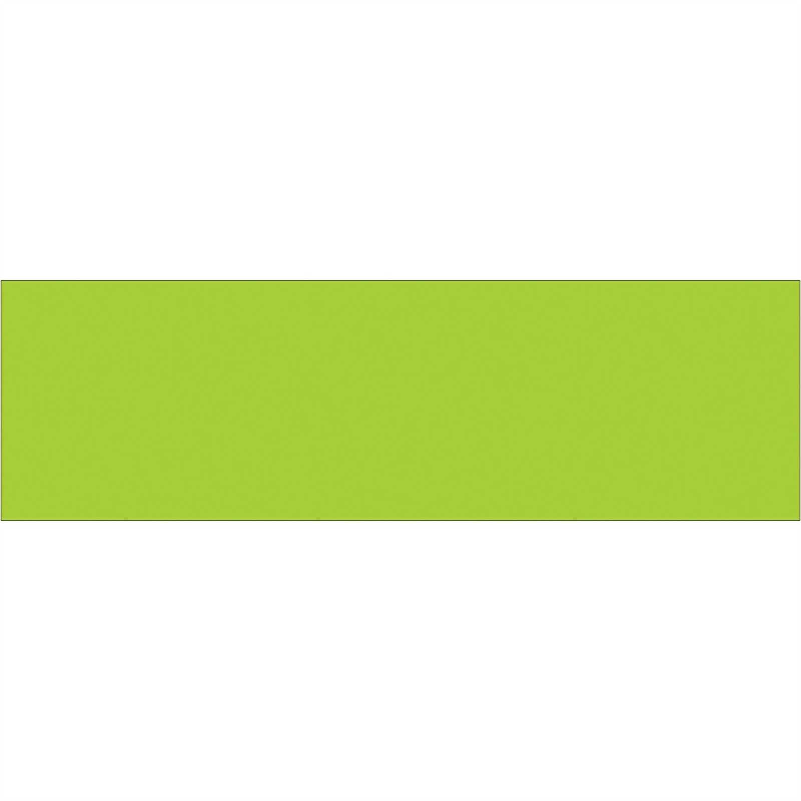 Tape Logic 3 x 10 Inch Fluorescent Green Inventory Labels 250 per Roll