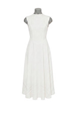 Odd Muse Womens Ultimate Muse High Waist Midi Dress White High Neck BNWT Size XS