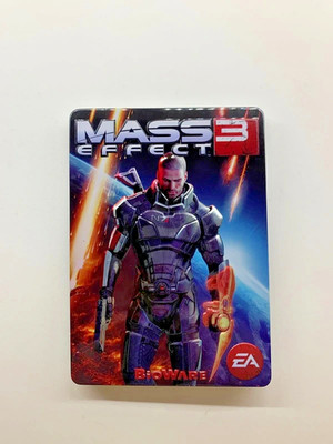 SteelBook Mass Effect 3 PlayStation 3D Xbox Limited Edition Rare Original PAL