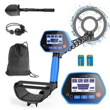 Metal Detector for Adults  Kids, Consciot Kit Waterproof Blue