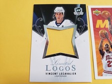 Vincent Lecavalier Lightning 2007 - 2008 UD The Cup Limited Logos Blank Back