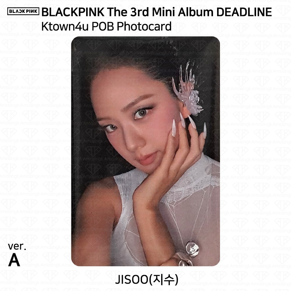 BLACKPINK 3rd Mini Album DEADLINE Ktown4U POB Photocard | eBay
