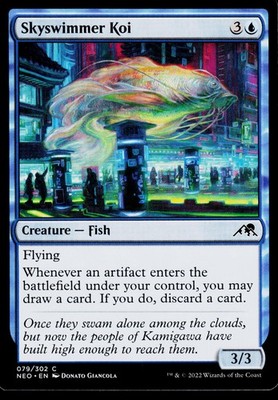 Skyswimmer Koi C Kamigawa: Neon Dynasty 79 NM