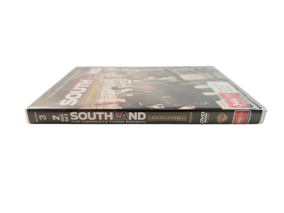 New - Southland Uncensored Season 3 DVD Region 4 Cop Drama Ben McKenzie - image 4 of 4