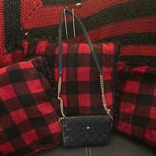 Marc Jacobs Black and Gold Crossbody Bag