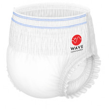 Wave Adult Disposable Pull Ups Underwear Diapers Heavy Absorbency 20 Count MD