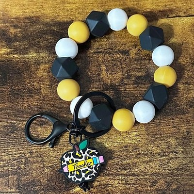 Teacher Wristlet Keychain