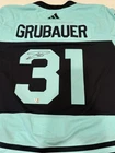 Philipp Grubauer Signed Autographed Seattle Kraken NHL Hockey Jersey #31