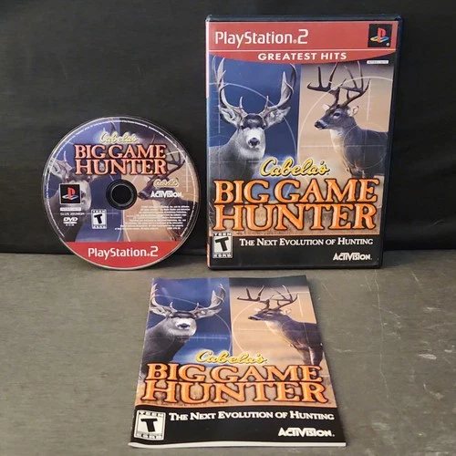 Cabela's Big Game Hunter PS2 Greatest Hits Complete CIB - product listing photo