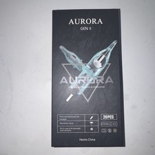 Aurora Cartridges Tattoo Needle 20 Count Pack of 1 Clear Exp 6/27 1209RL