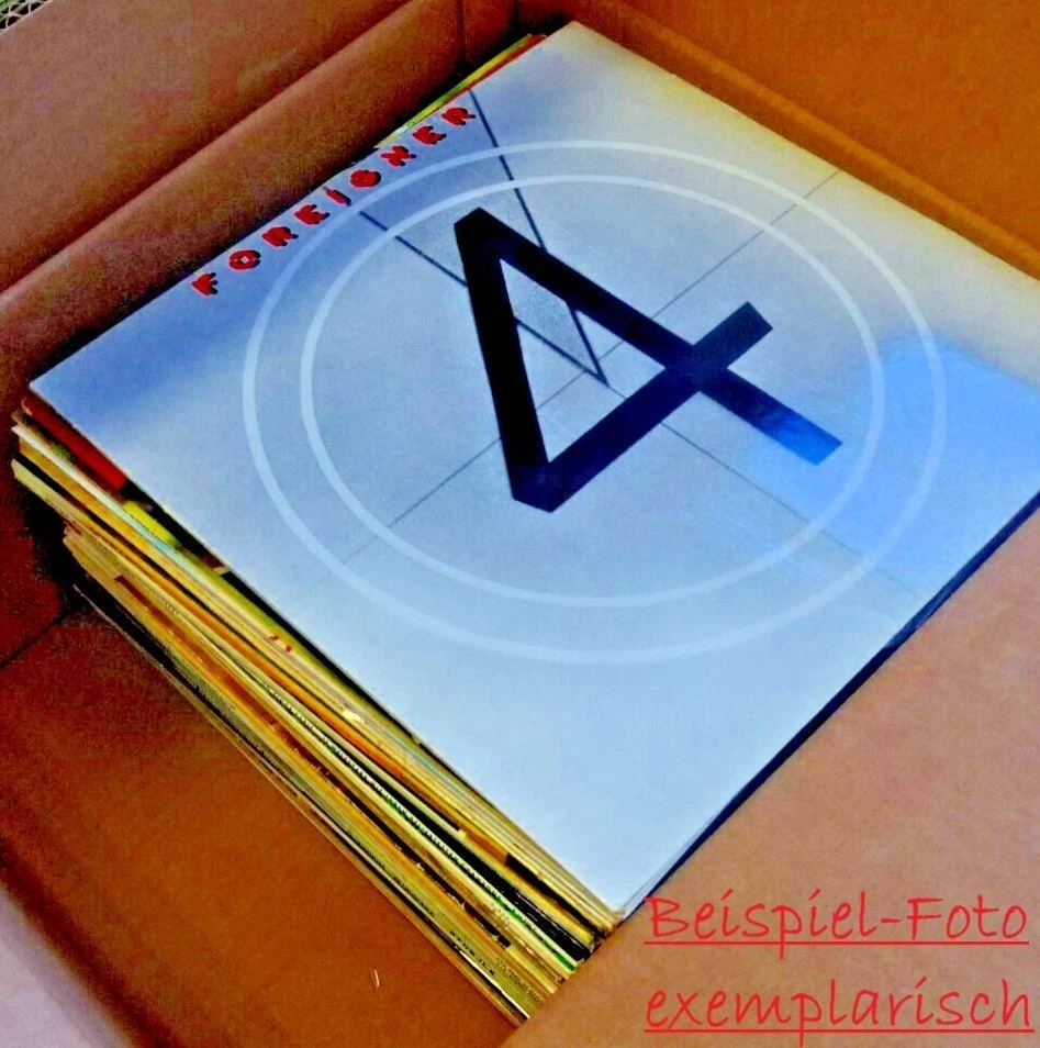 Schallplatten Konvolut 50-60 LP´s im Karton, Überraschungskiste mit gem. Genres - Bild 2 von 4
