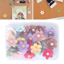 Sunflower Push Pins Cork Notice Board Thumb Tacks Drawing Pins Flower Pushpins