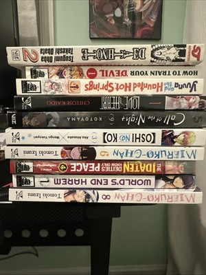 Random Manga Lot 10 Volumes