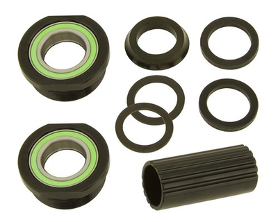 #ad Euro 51A Sealed Bearing Bottom Bracket Set – 19mm Spindle Black Bicycle Part. $34.96