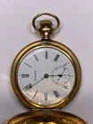 Antique Waltham Gold Filled Pocket Watch Pre-Owned Doesn't Run (29-46)