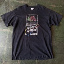 Vintage 90s Fruit Of The Loom Music T Shirt Single Stitch Made In USA Mens XL