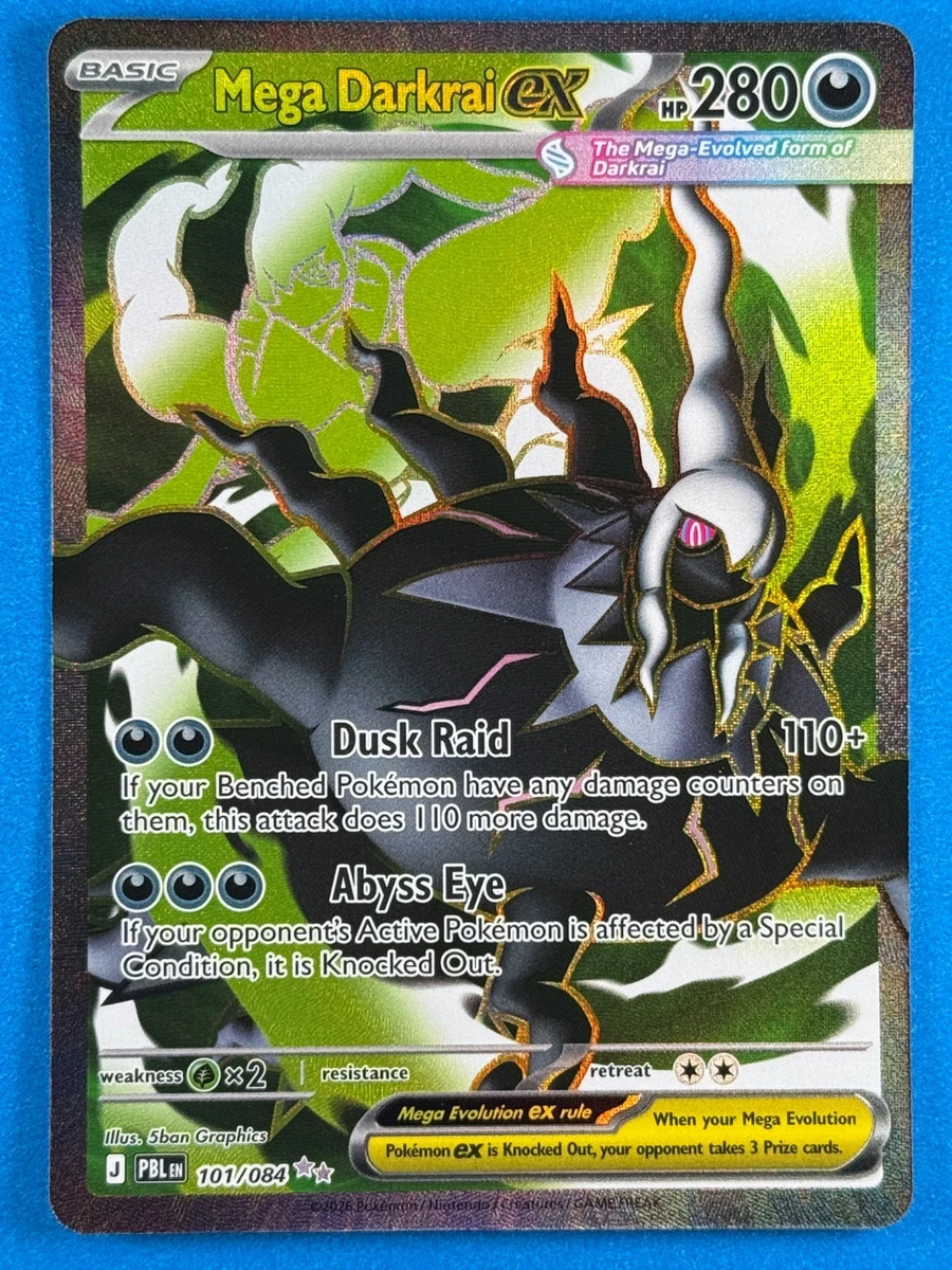 Darkrai Pokémon TCG Ultra Rare Individual Collectible Card Game