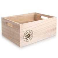 Holzkiste Holzbox Aufbewahrungsbox Mit Griffen 26X16,5X11,5Cm Home Made