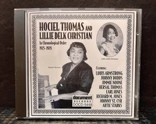 Hociel Thomas & Lillie Delk Christian Chronological Order CD Document Like New 2