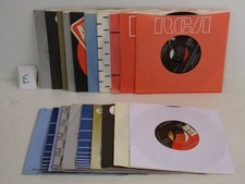 1980s Rock Lot Of 20 - 45 RPM Records