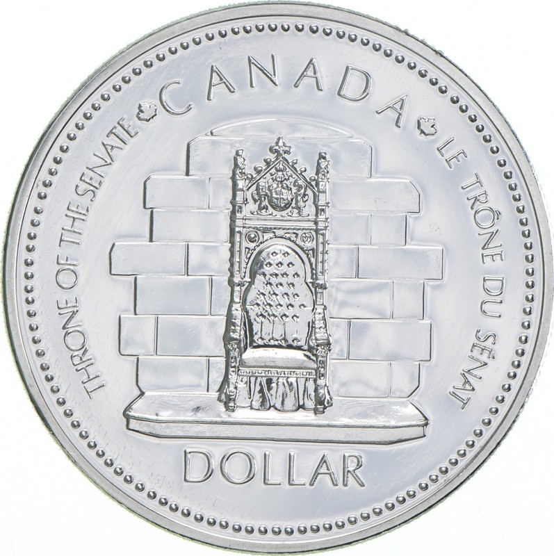 1977 Canada 50% Silver Canadian Silver Dollar - Silver Jubilee *9857