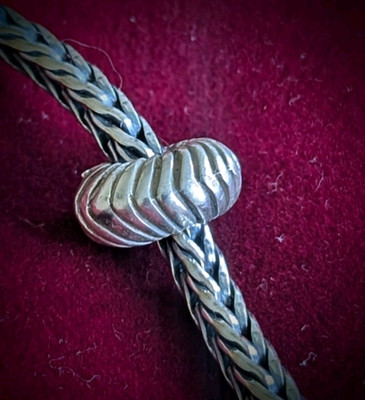 Trollbead 925 Sterling Silver Angles Tip Bead Charm