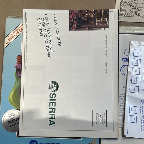 The Black Cauldron Walt Disney Sierra King's Quest Vintage PC Spiel NUR VERPACKUNG - Bild 21 von 23