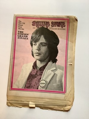 Rolling Stone Magazine 1969 December 27 No. 49 Mick  Jagger Color Poster