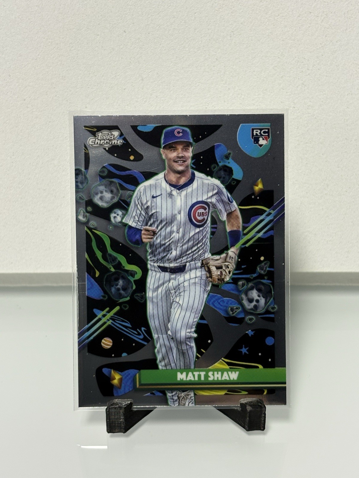 2025 Topps Cosmic Chrome Matt Shaw #35 (RC)