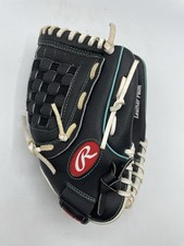 Rawlings Softball Glove WFP115MT Right Hand Throw RHT Black Fast Pitch