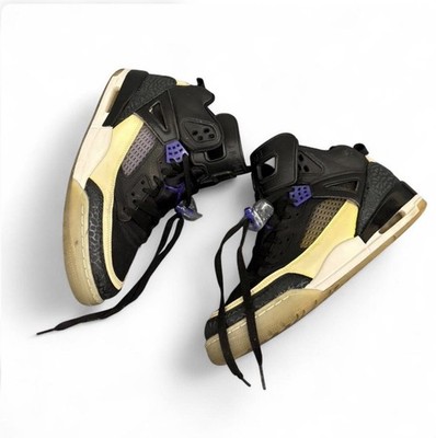 Men's Jordan Spizike ''Concord'' Black/Dark Concord-white (315371-005) Size 11