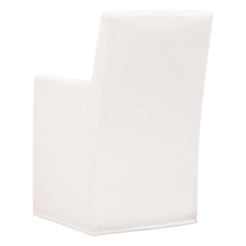 Essentials For Living Shelter Poltrona 20" Transizionale in Tessuto Bianco - Foto 1 di 9