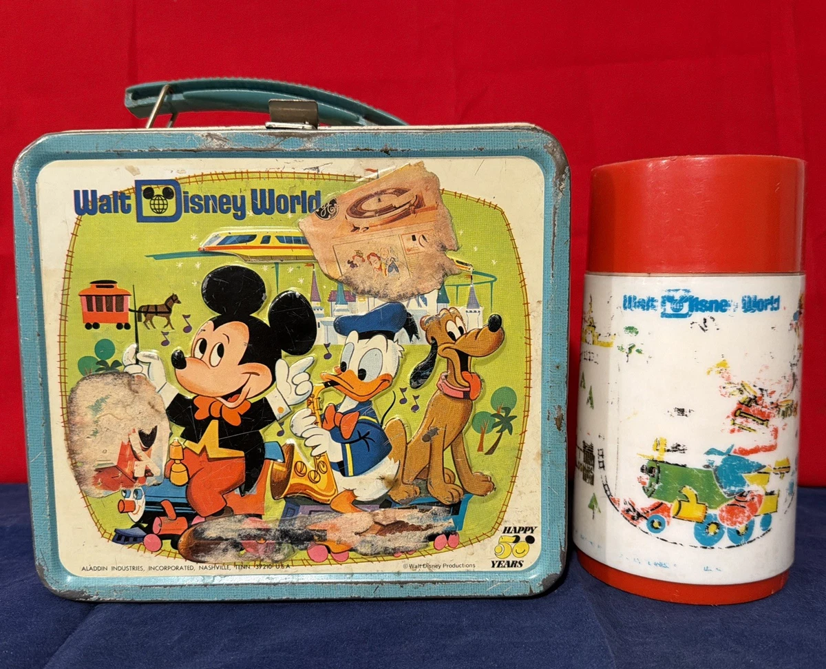 Walt Disney World Lunch Box In Collectible Metal Lunchboxes 1970