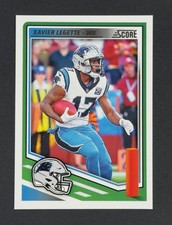 2025 Panini Score Football NFL Base Cards #217 Xavier Legette Panthers