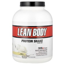 Lean Body, Protein Shake Drink Mix, Vanilla, 4.63 lbs (2,100 g) 14.29 per gallon