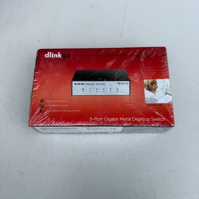 DLink Dlinkgo GO-SW-8G 8 Port Gigabit Desktop Switch SEALED