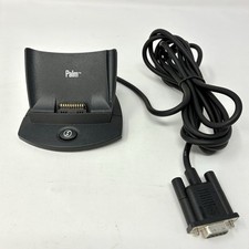 Palm Pilot IIIe PDA Serial HotSync Cradle Docking Station Charger Charging Base