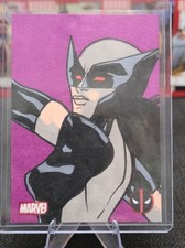2025 Topps Deadpool Chrome X-23 Artist Sketch 1/1 By RAM Rich Molinelli