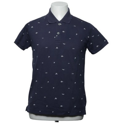Everbest, Poloshirt, Größe: S, Blau, Baumwolle, Print, Herren #tfQ